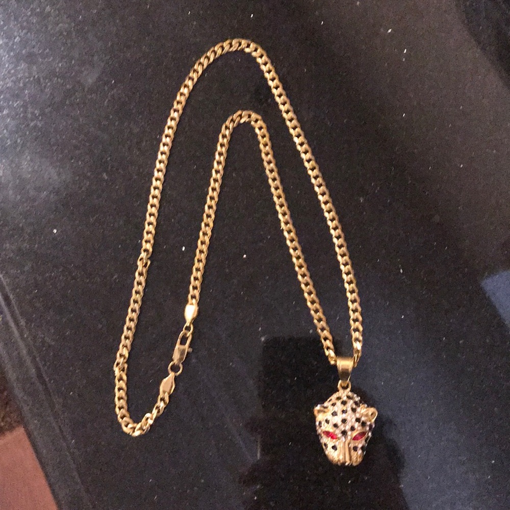 Stainless steel panther chain